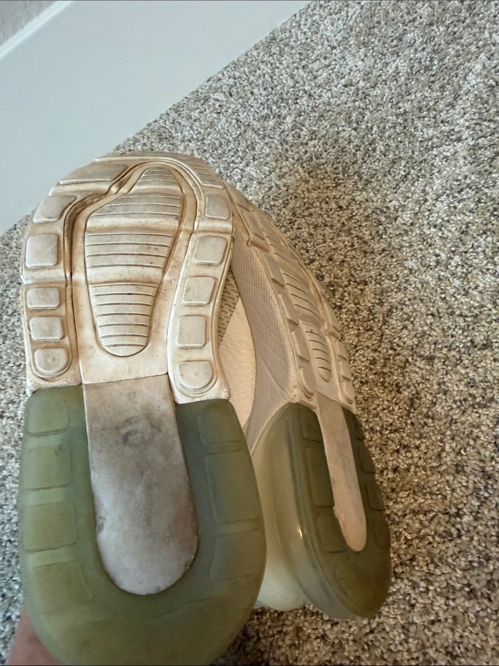 Nike Off-White Mesh Air Max Style Sneakers